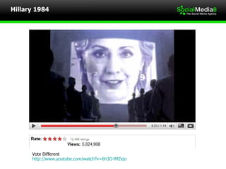 Hillary 1984 Vote Different http://www.youtube.com/watch?v=6h3G-lMZxjo   