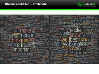 Obama vs McCain – 2 nd  debate 