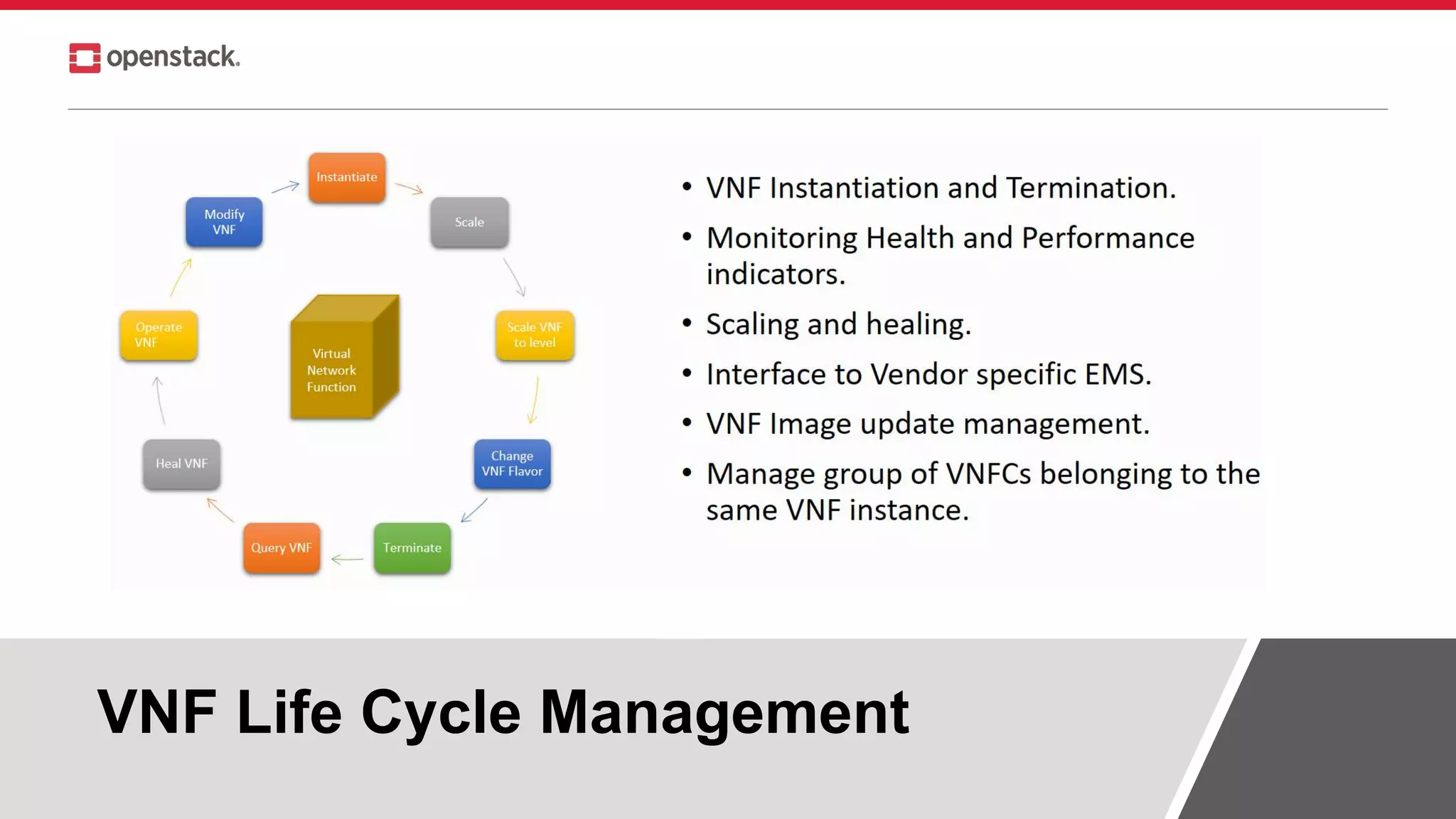 VNF Life Cycle Management
 