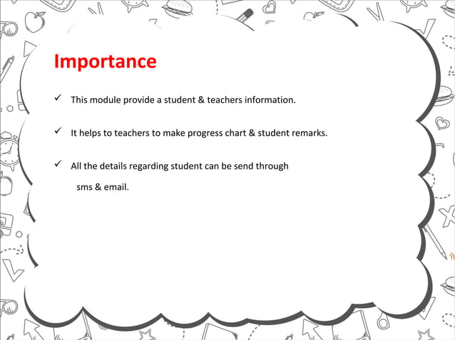 Student Record Management presentation | PPT
