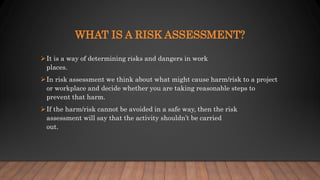 Risk Assessment and Risk Assessment Matrix Presentation | PPTX