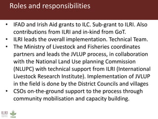 SRMP (Sustainable Rangeland Management Project) Overview and Update