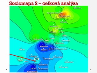 Sociomapa 2 – celková analýza
 