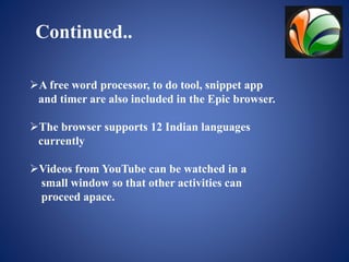 Web Browser | PPTX