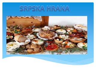 Srpska hrana