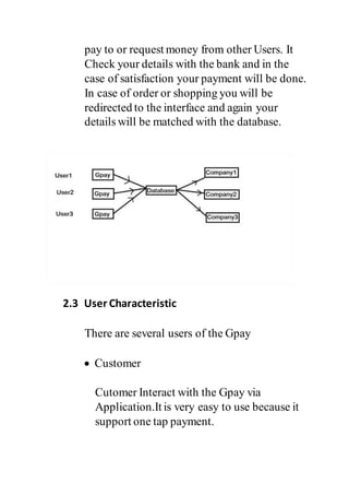 SRS for Google Pay(Gpay) | DOCX