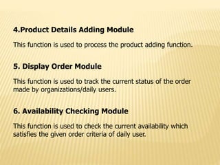 Dairy management system srs documentation | PPTX