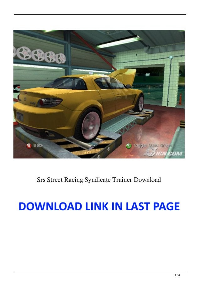 Street Racing Syndicate Pc Download