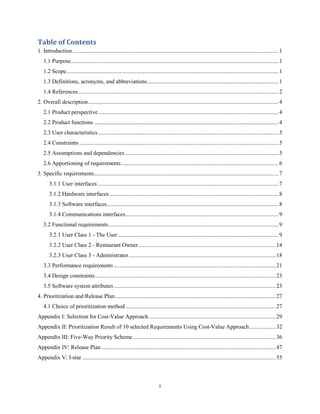 SRS example | PDF