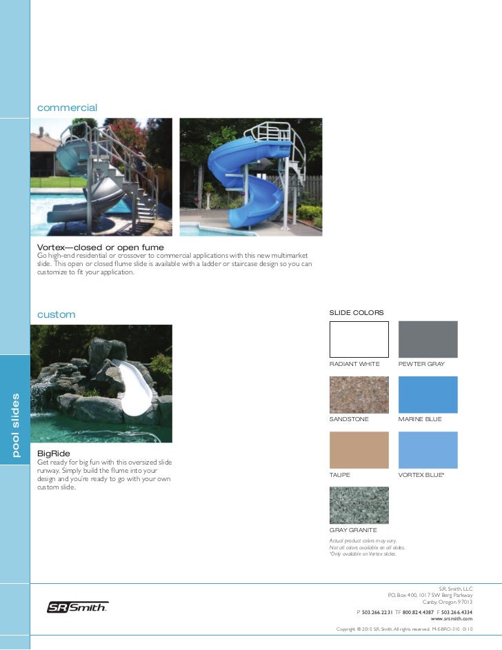 Pool Slides