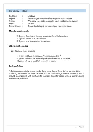 Software requirement specification | PDF