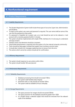 Software requirement specification | PDF