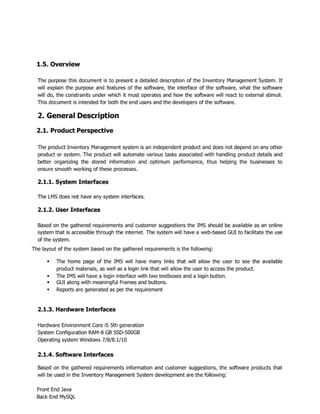 Software Requirements Specification-SRS for IMS.pdf