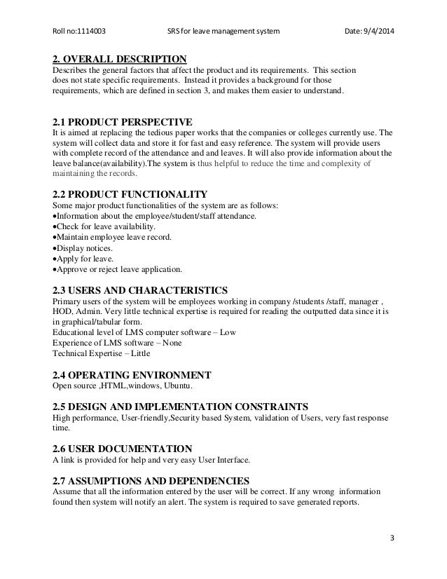 college management system requirement analysis document Various formats are used to document system and software requirements how to document system, software requirements both for analysis/requirements and design. college management system requirement analysis document Various formats are used to document system and software requirements how to document system, software requirements both for analysis/requirements and design.