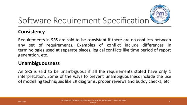 Srs (software requirement specification) in software engineering basi…