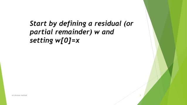 Srt division (2) | PPTX