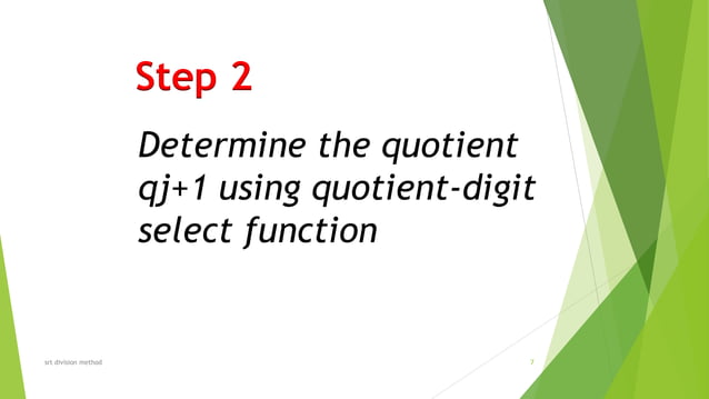 Srt division (2) | PPTX