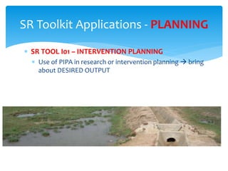 The Small Reservoirs Toolkit