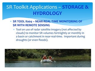 The Small Reservoirs Toolkit