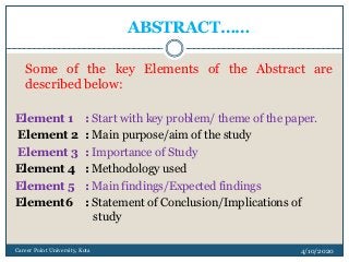 Sructure of research paper | PPTX