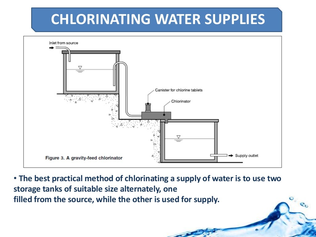 chlorination n chlorine demand