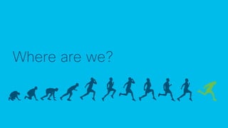 © 2018 Cisco and/or its affiliates. All rights reserved.
Where are we?
 