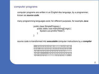 Obfuscating Transformations for Decompilation Resistant Java (designed for a non-specialist audience)