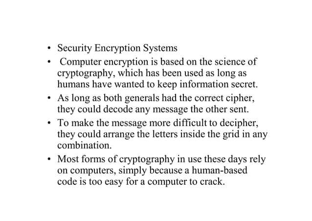 encryption | PDF