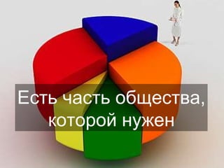 Есть часть общества, которой нужен 