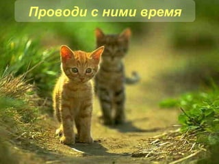 Проводи с ними время 