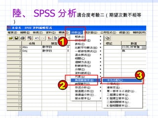 ꑡ SPSS  ʺ϶ȿȣ 