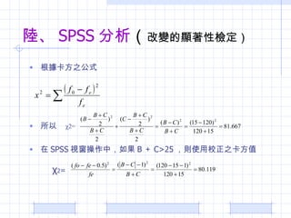 ꑡ SPSS   ׃@ԙz ֮ʽ   SPSS ҕУ B  C>25 tʹУֵ֮ 2=  2 = 