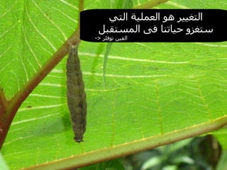 التغيير هو العملية التي ستغزو حياتنا فى المستقبل ->  الفين توفلر 