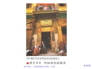 照片 9-6( 甲 ) BACK   資料來源：大地地理雜誌 (1988) ，頁 40 