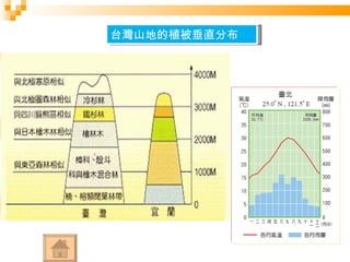 台灣山地的植被垂直分布 