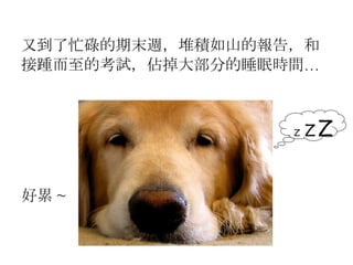 你累了嗎 睡眠行為