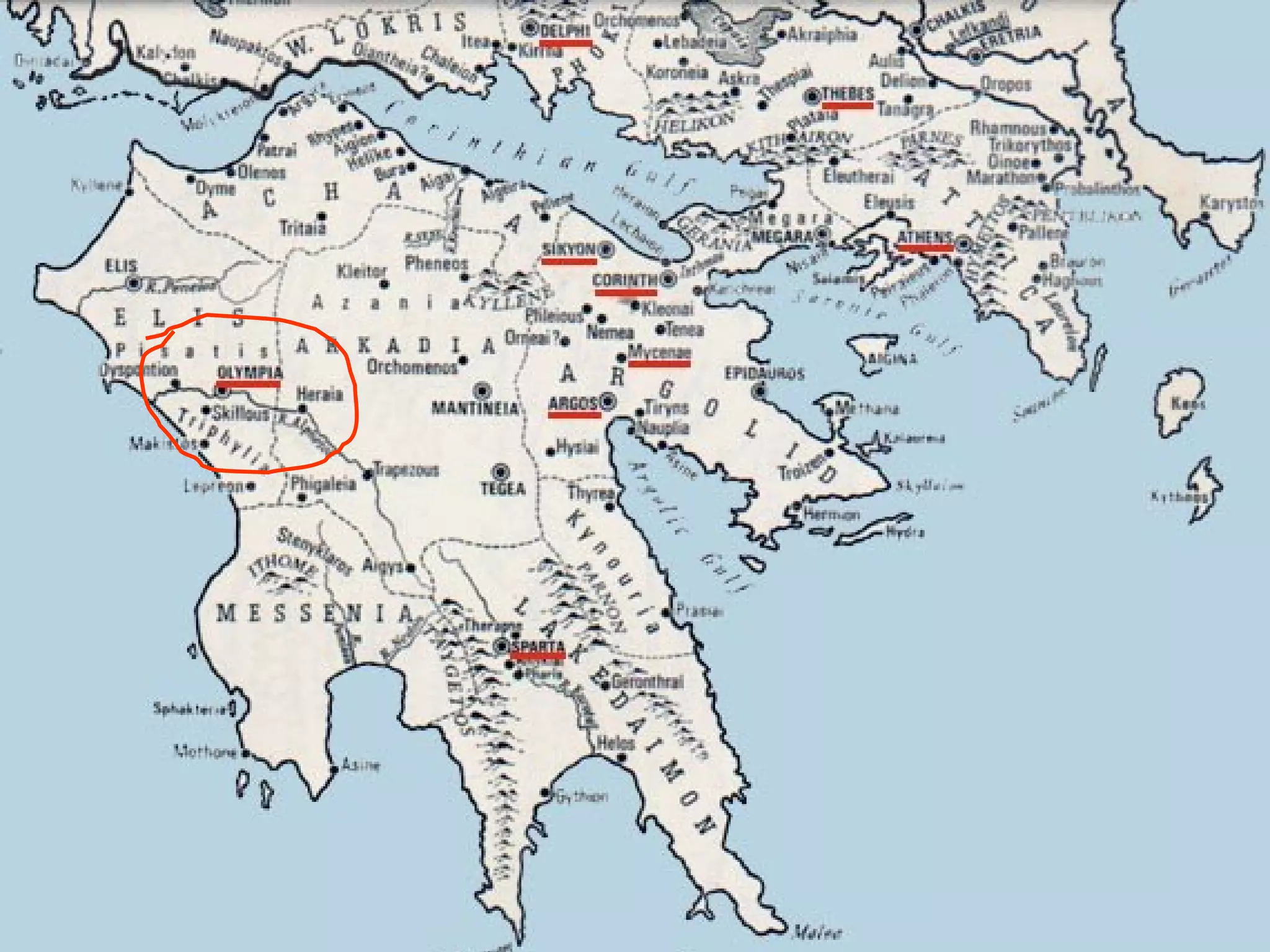 Οι πανελλήνιοι αγώνες Αγώνες που συμμετείχαν Έλληνες από διάφορα μέρη Κυριότεροι ήταν: 