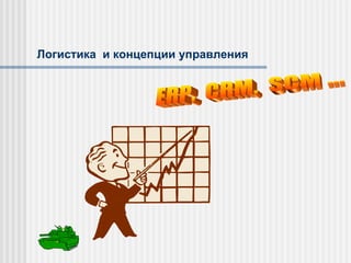Логистика  и концепции управления   ERP,  CRM,  SCM ... 