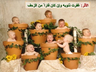 الأثر :   غفرت ذنوبه وإن كان فارا ً  من الزحف 