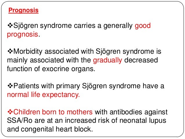 SJOGREN'S SYNDROME