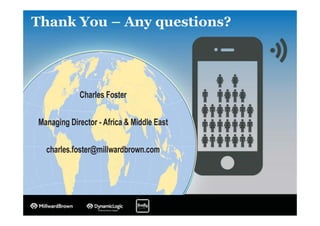 Millward Brown AME AdReaction Study 2013