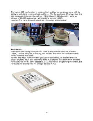 Solid State Drives - Seminar Report for Semester 6 Computer Engineering ...