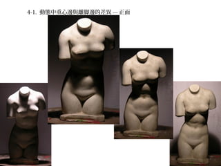 4-1. 動態中重心邊與離脚邊的差異 --- 正面
 