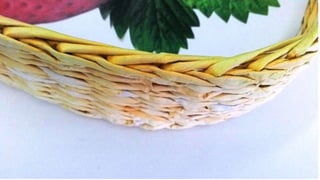 Плетение корзинки-вазы для печенья и конфет