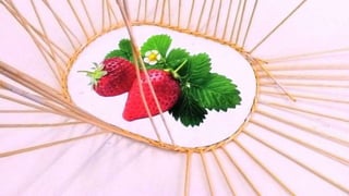 Плетение корзинки-вазы для печенья и конфет