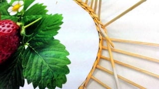 Плетение корзинки-вазы для печенья и конфет