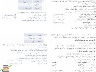 المراجعة العامة فى القواعد النحوية بالإجابات للصف الرابع الابتدائى للترم الثانى