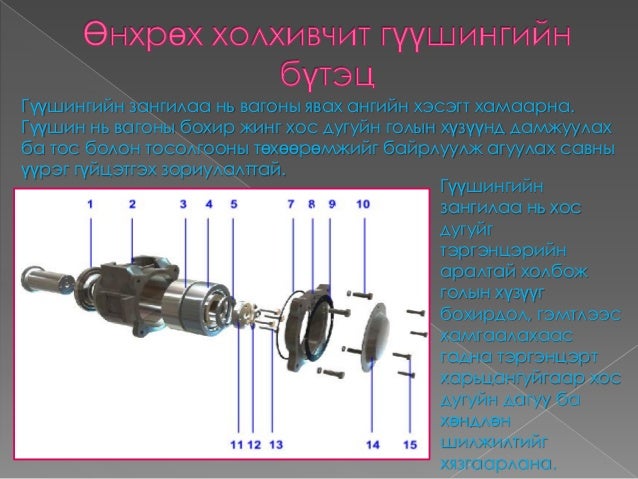 өнхрөх холхивчит гүүшин болон гассетан гүүшингийн бүтэц зохион байгуу…