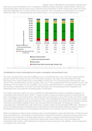 Study reveals pulses as important source of protein in India 