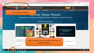 Powerpoint Screenshare How to Create and Share a Powerpoint Presentation in Slideshare | PPTX